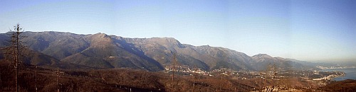 Panorama costa ligure