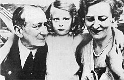 marconi con la famiglia